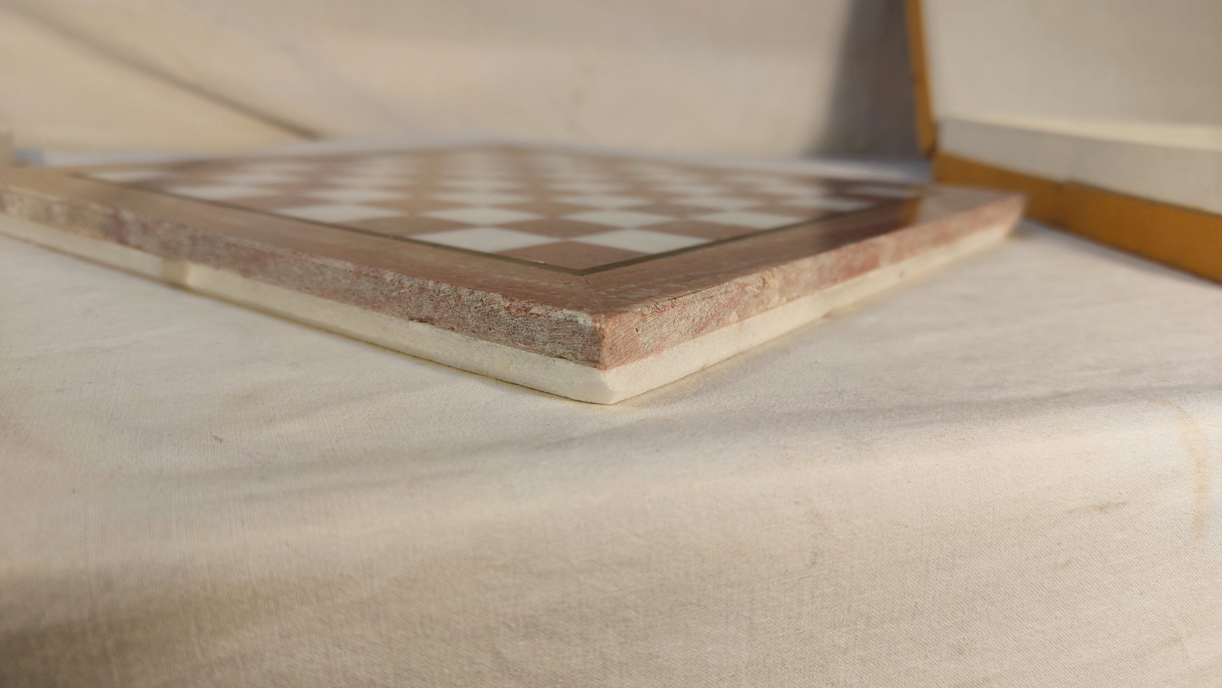 Marble chess from the 60s - Provenance Turkey