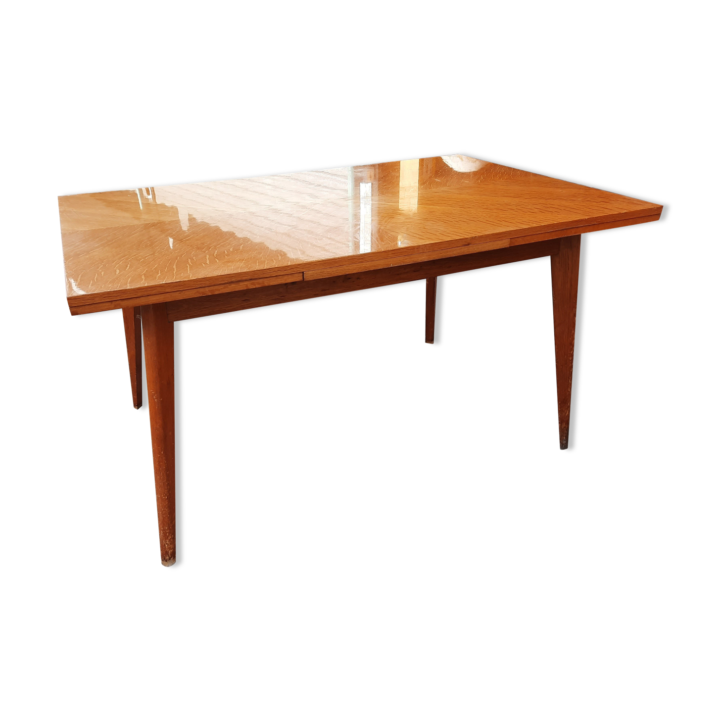 Vintage table foot compass