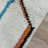 Handmade wool Berber rug 309X200 cm