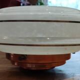 Vintage ceiling lamp/glassware from Clichy