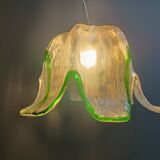 Suspension en verre de Murano, pour Mazzega, années 1960