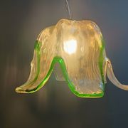 Suspension en verre de Murano, pour Mazzega, années 1960