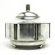 Art Deco sugar bowl, silver-plated brass, Germany, 1930s