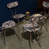 4 restyled formica chairs