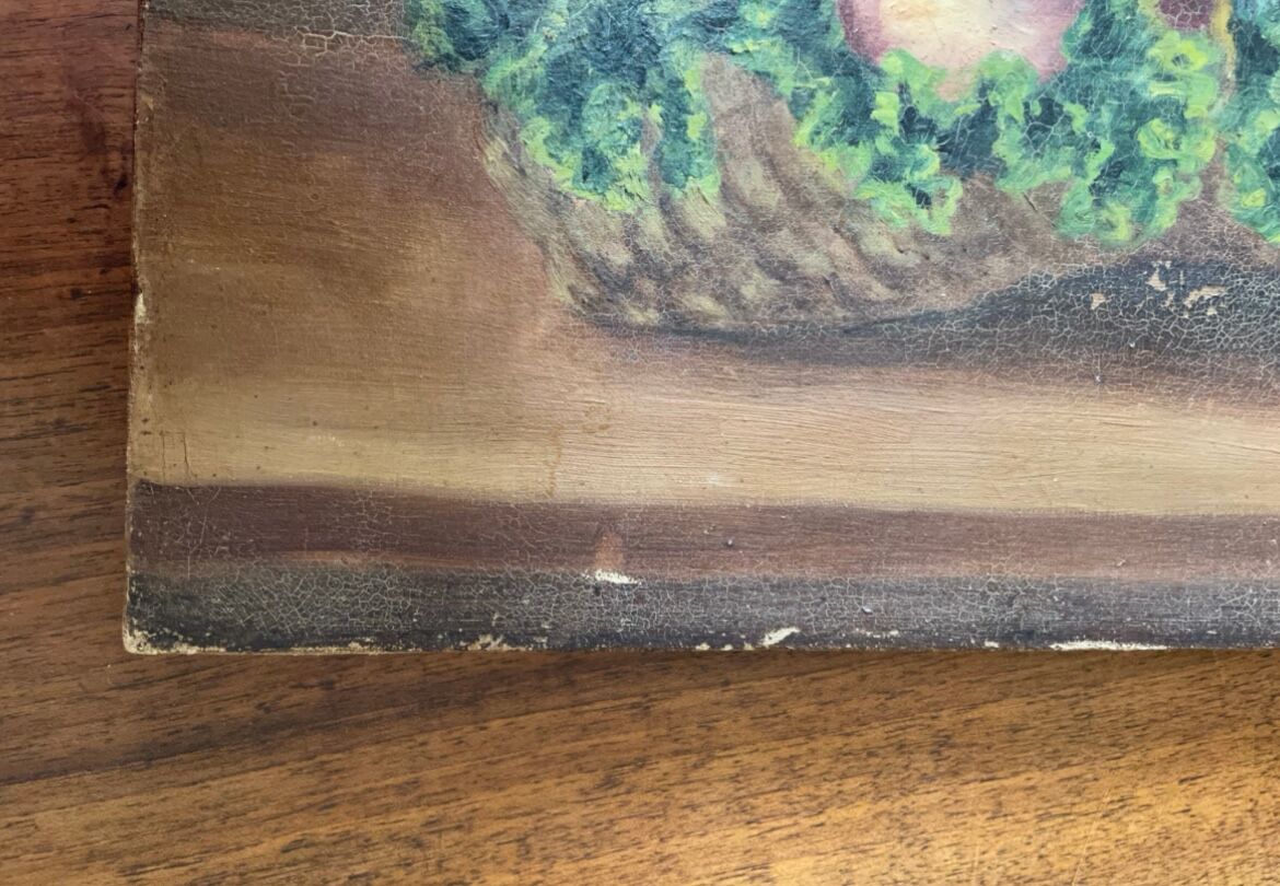 Old still life painting