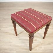 Tabouret en acajou du 20e siècle