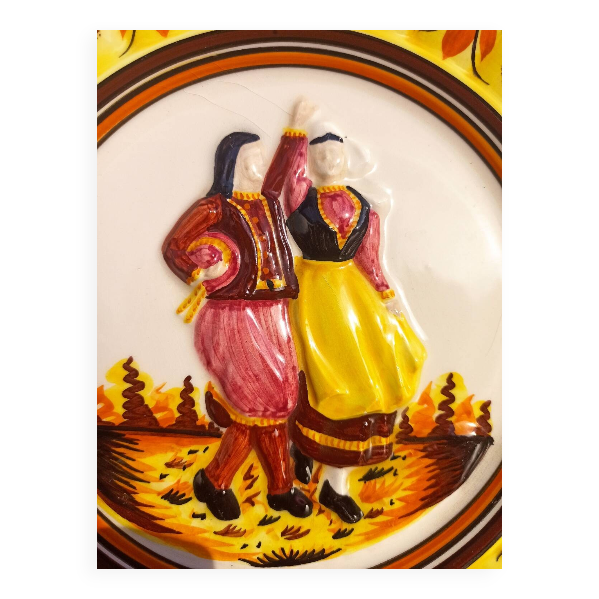 Henriot Quimper plate