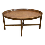 English oak coffee table, early 20th century, foldable