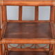 Rattan shelf