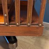 Antique revolving bookcase