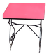 Vintage antique bistro table.