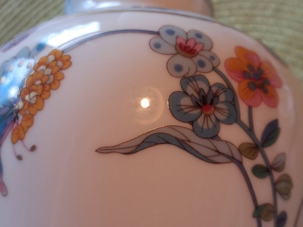 Splendid Haviland porcelain vase