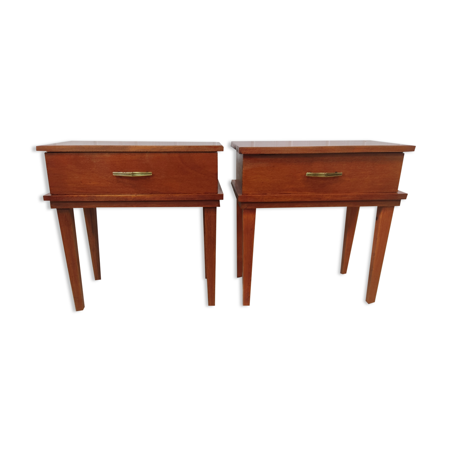 Pair of vintage bedside tables