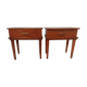 Pair of vintage bedside tables
