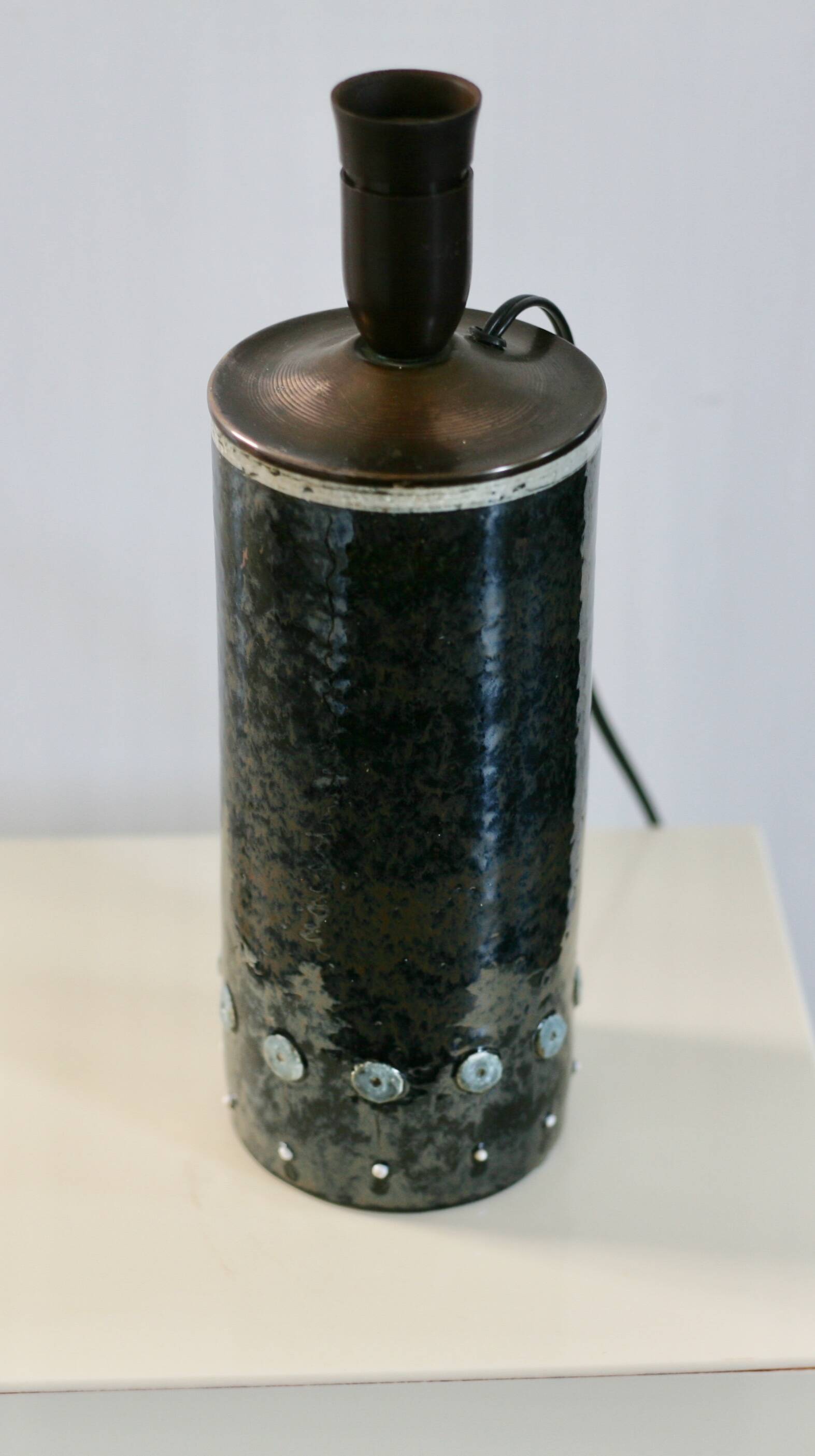 Ceramic lamp by Sylvia Leuchovius, Rorstrand, Sweden, 1970s