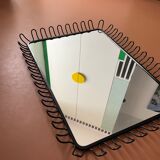 Vintage buckle mirror 58x72cm