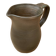 Antique vintage grey brown ceramic pitcher