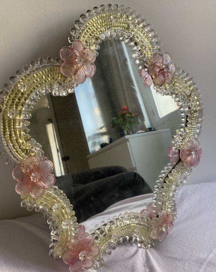 Venetian Murano Glass Mirror