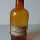 Old pharmacy jar jar apothecary amber glass + original label Calcium
