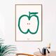 The Apple - wall poster 50x70cm