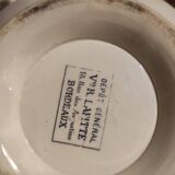 French vintage soup tureen, R. Lafitte, Terre de Fer, Salins