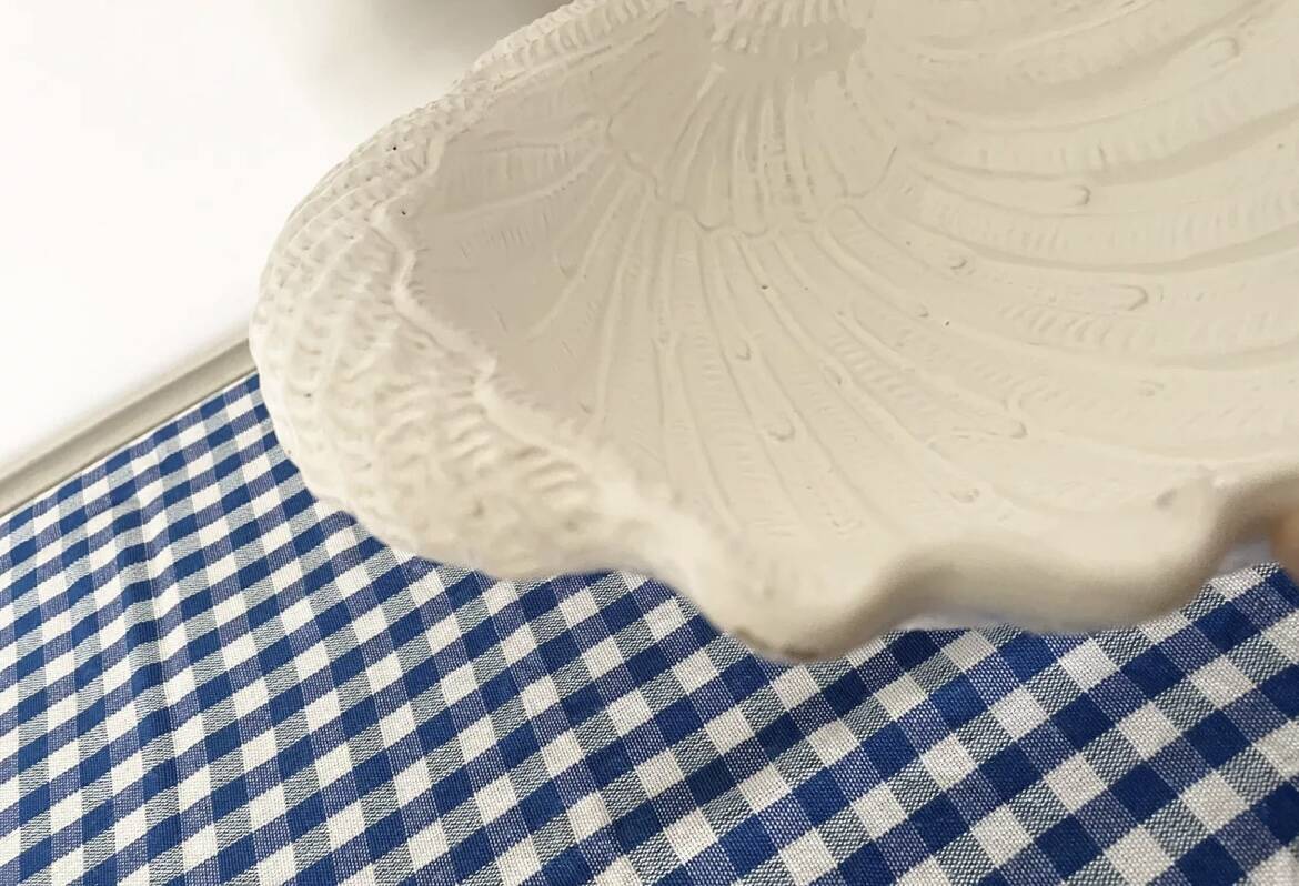 Shell bowl Italian art