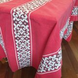 Vintage Basque tablecloth 210x280