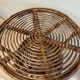 Rattan round table