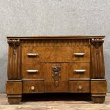 Art Deco period chest of drawers in mahogany circa 1920-1930