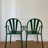 Paire de fauteuils 1930