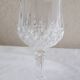 6 verres à pied cristal