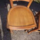 3 bistrot chairs years 60