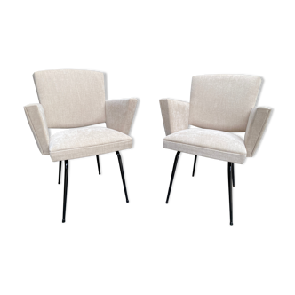Pair of armchairs 60s