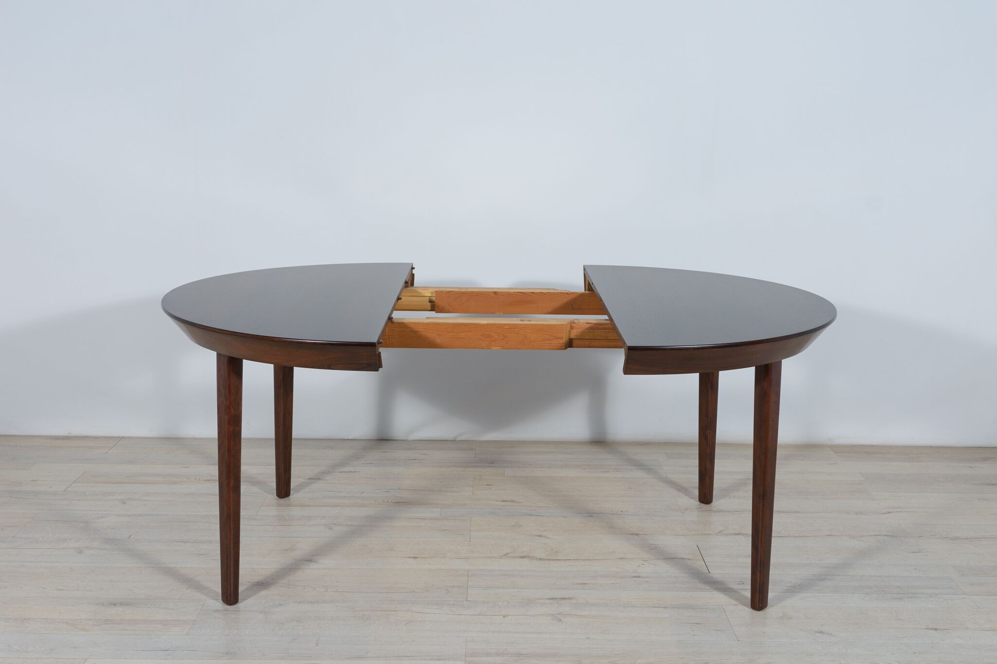 Mid-Century Rosewood Extendable Table by Ole Hald for Gudme Møbelfabrik, 1970s