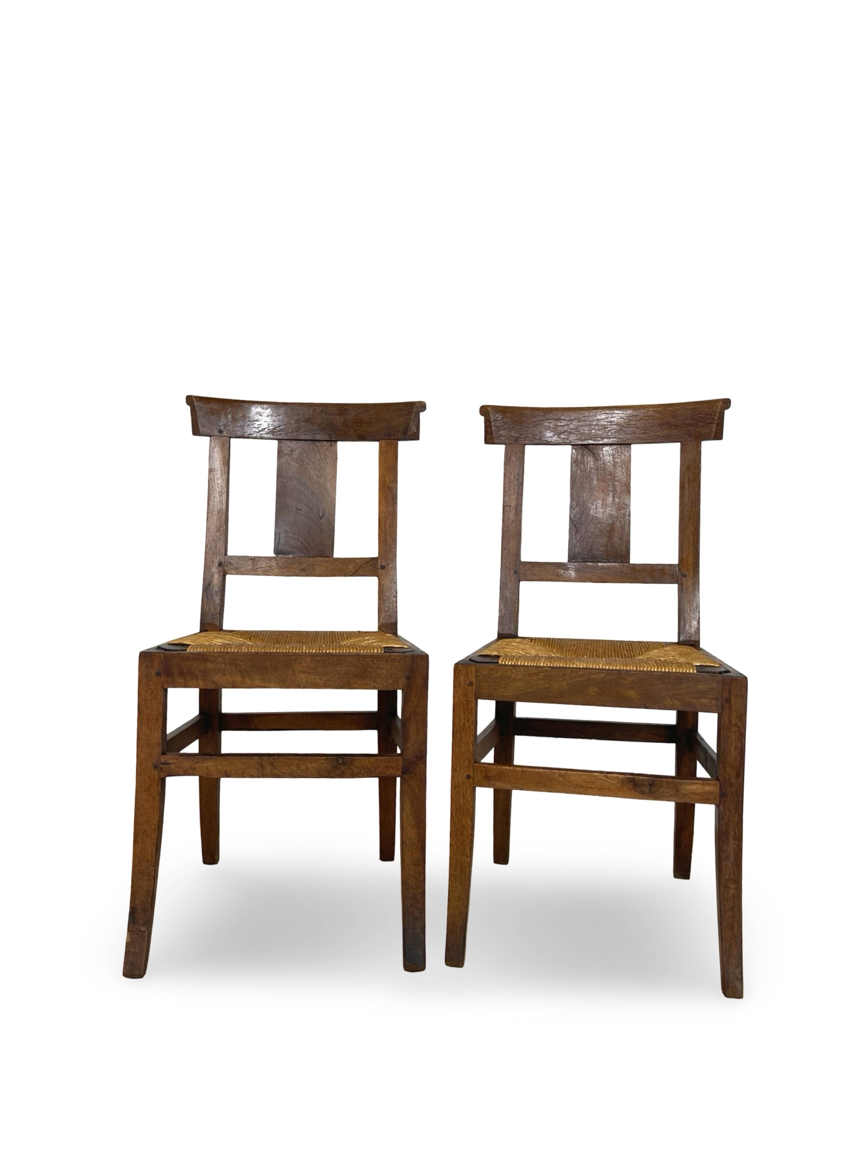 italian rustic chairs 1890s