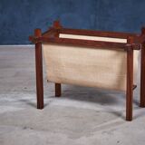 Magazine Rack in Rosewood by Theodor Skjøde Knudsen for Ateljé Forma, Denmark, 1960s