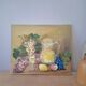 Tableau nature morte toile