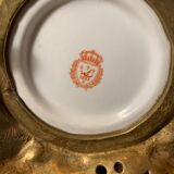 Pair of candle holders "Parrots"