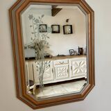 Miroir en bois