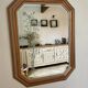 Wooden mirror