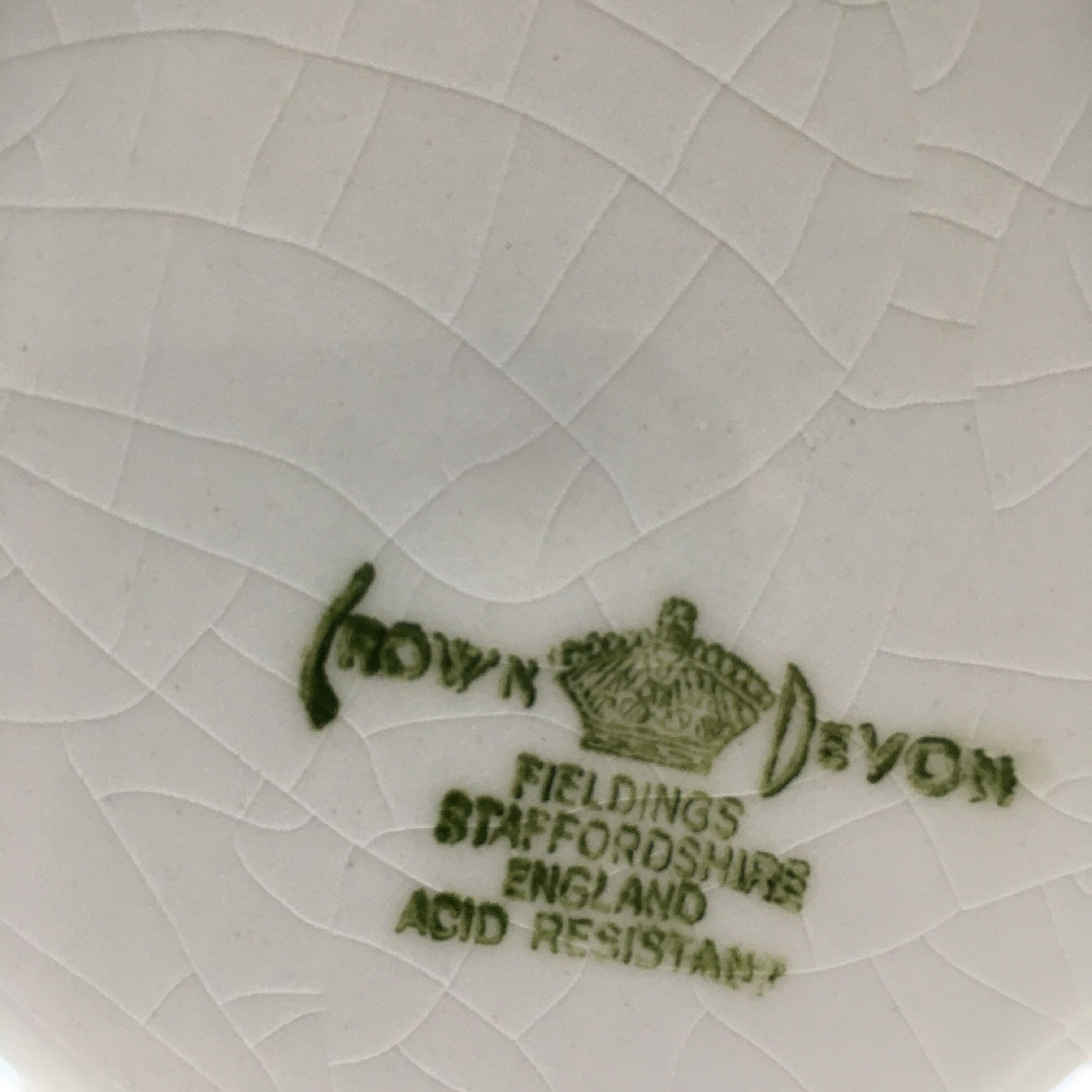 English porcelain salad