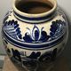 Vase poterie vintage en terre cuite vernissée de korond