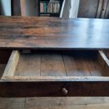 Table de ferme basse