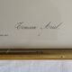 3 framed antique bird engravings