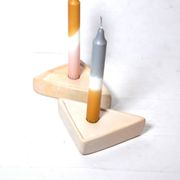 Bougeoirs design en pierre