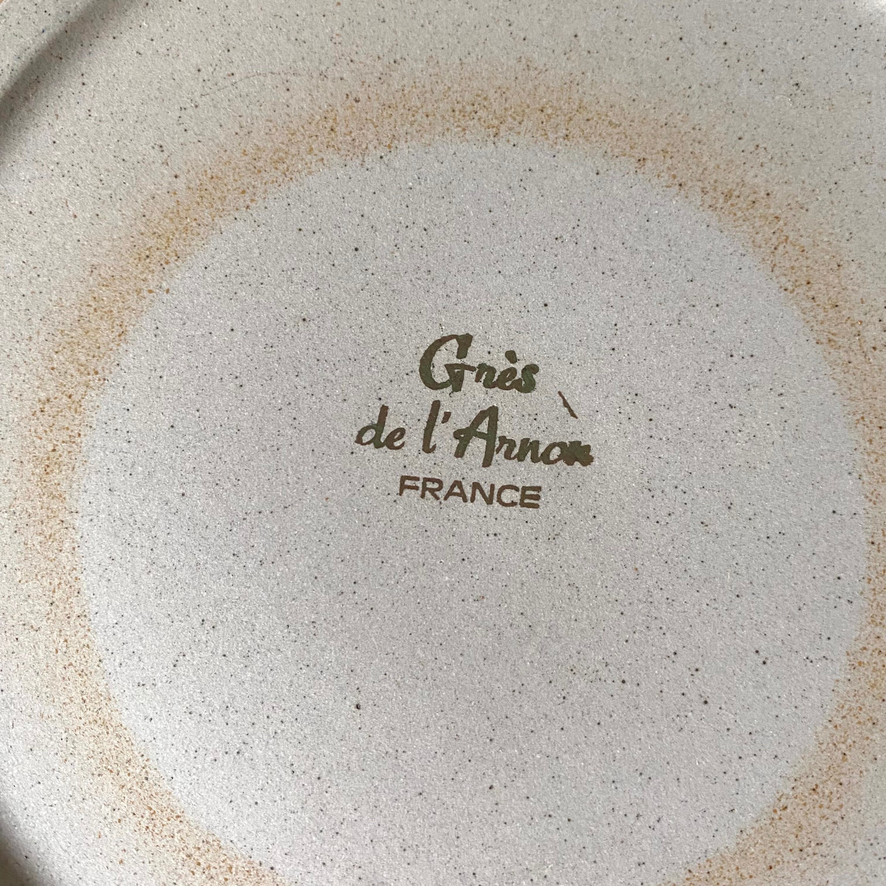 Service 25 pièces en grès de l’Arnon , années 70