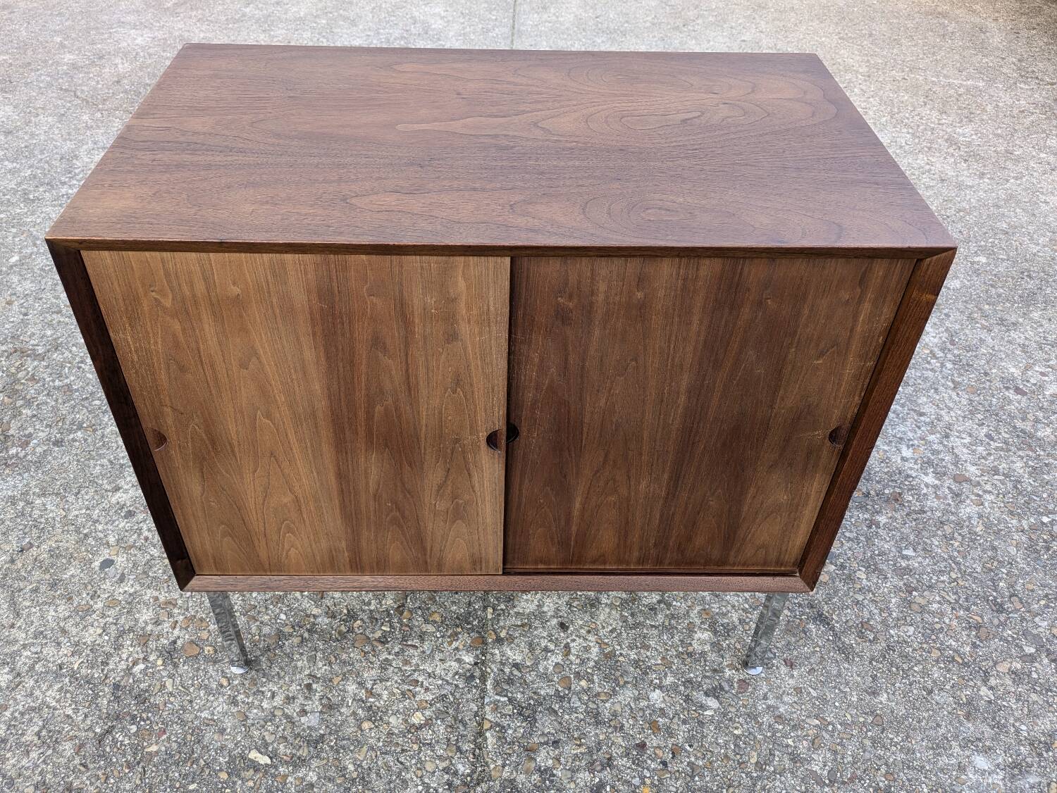 Vintage teak sideboard attributed to Poul Cadovius.