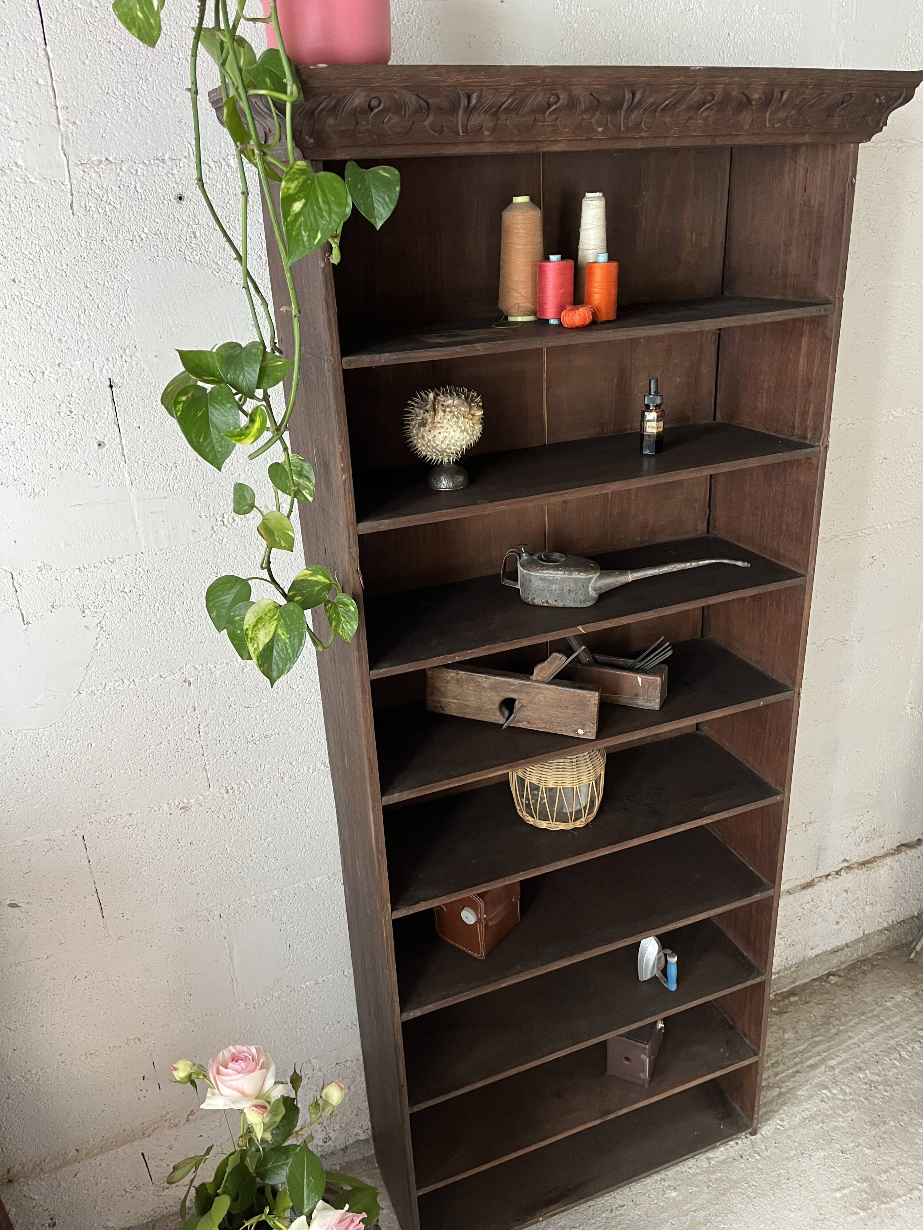 Oak bookcase