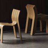 Set of 6 dining chairs by Gijs Bakker