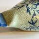 Vintage Blue Ceramic Duck